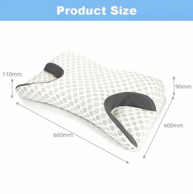 Oreiller CPAP en mousse à mémoire de forme, fonction réglable maximale, oreiller médical pour le sommeil – Image 6