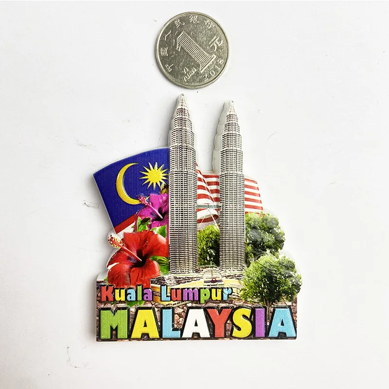 Сувениры на магнитах для холодильника, Куала-лупур