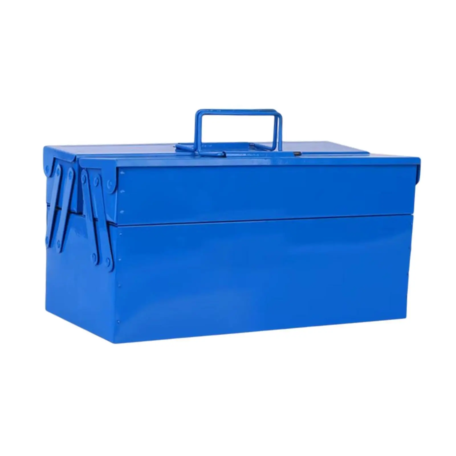 Metal Tool Box with Double Handle Container for Easy Classification Multipurpose Professional Suitcase Household Tool Organizer Metal Tool Box with Double Handle Container for Easy Classification Multipurpose Professional Suitcase Household Tool Organizer