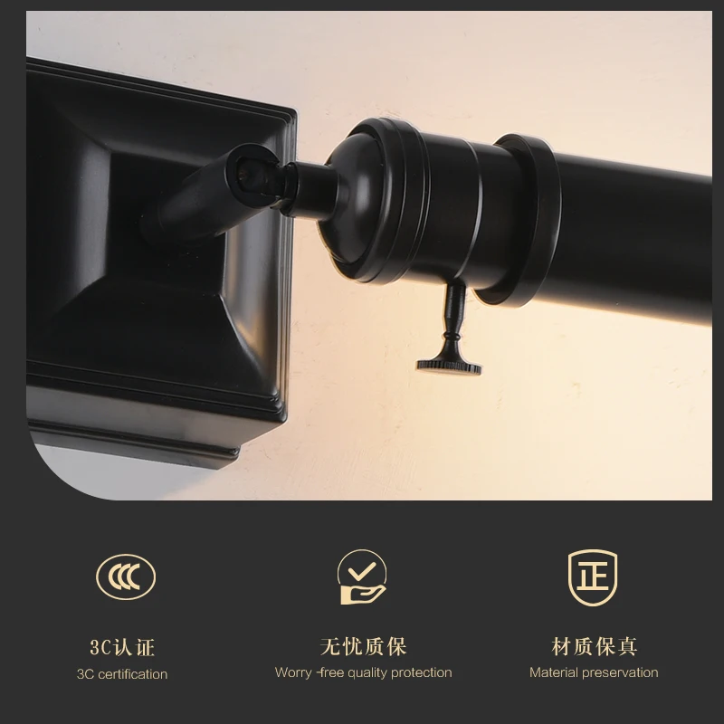 All copper bathroom vanity wall lamp，Self-produced and self-sold factory shop，The european form wall lights