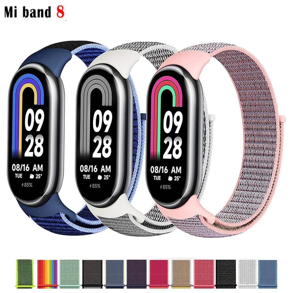 

Ремешок нейлоновый для смарт-часов Xiaomi mi Band 8
