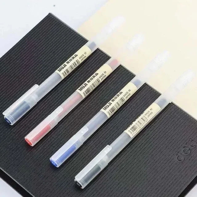 6/8 pièces/ensemble MUJIS stylo Gel noir/rouge/bleu 0.38/0.5mm encre japon couleur stylo bureau école stylo à bille japonais Kawaii papeterie 6 6/8 pièces/ensemble MUJIS stylo Gel noir/rouge/bleu 0.38/0.5mm encre japon couleur stylo bureau école stylo à bille japonais Kawaii papeterie 6