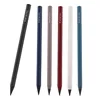 6 Colors Metal Eternal Pencil 12 Colors HB Replaceable Pen Tips School Office Art Sketching Painting Writing Stationery Supplies 5