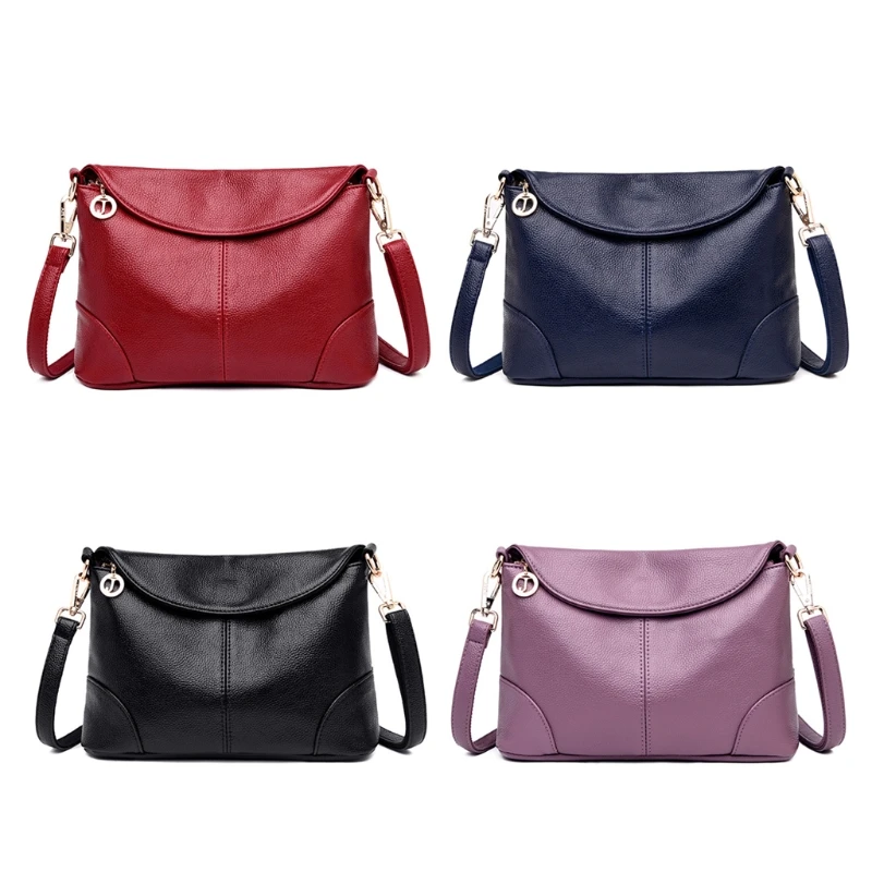 Soft PU Leather Crossbody Bags for Women Waterproof Shoulder Bags