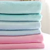 Baby Blanket & Swaddling Newborn Thermal Soft Fleece Blanket Winter Solid Bedding Set Flannel Quilt Infant Bedding Swaddle Wrap 4