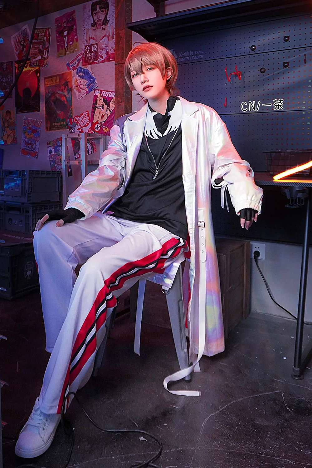 

NIJISANJI vtuber ROF-MAO Hayato Kagami Cosplay Costume Anime Dresses Christmas Halloween Freeshipping CG1291CZH