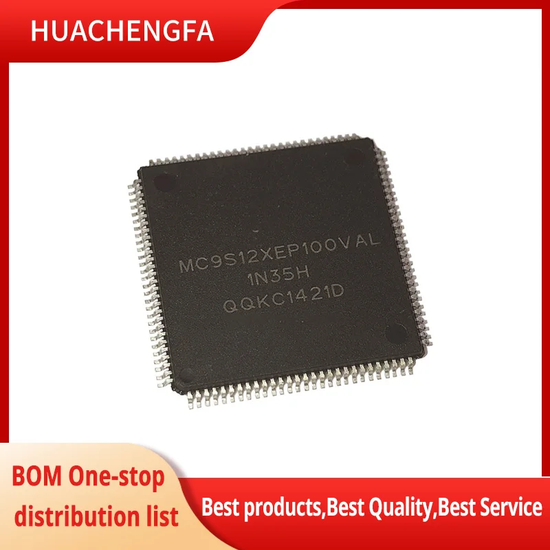 

1pcs/lot MC9S12XEP100VAL MC9S12XEP100 LQFP112 Car vulnerable chip computer board