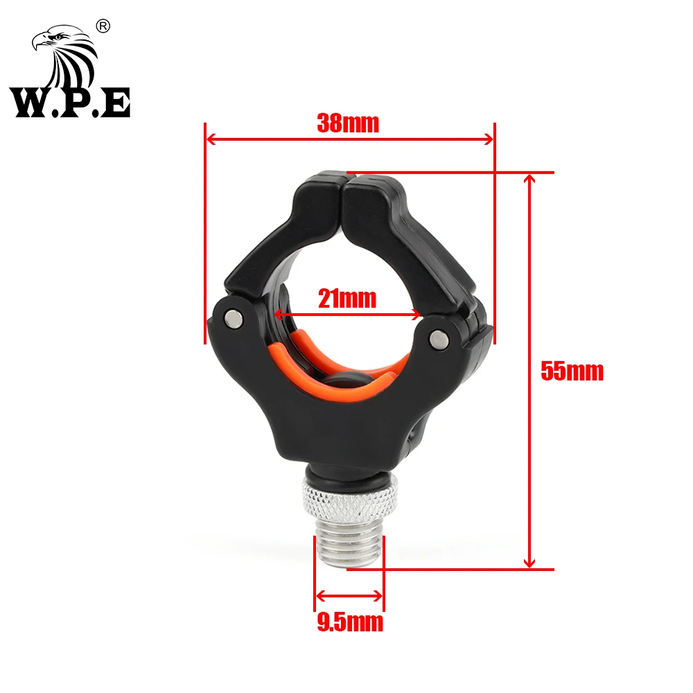 1pcs Carp Fishing Rod Holder Rod Rest Head Pod Holder Carp Feeder Magnetic Gripper Fishing Accessories Pesca fishing rod holder fishing rod bracket fishing rod support fishing rod rest