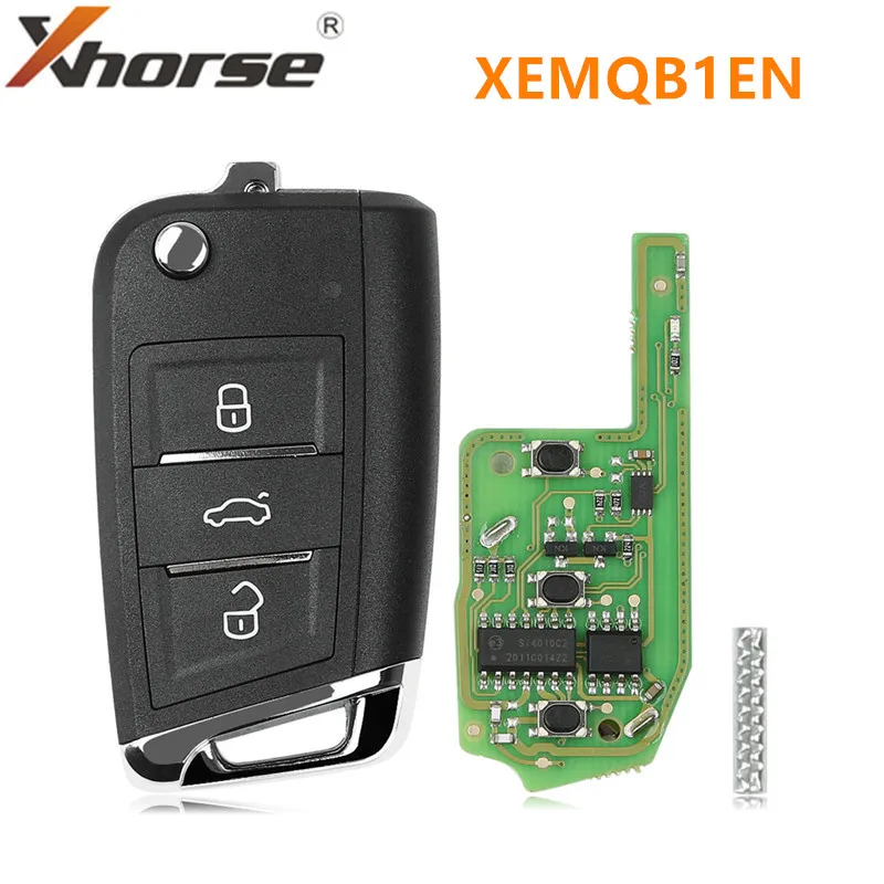 

1/2/5/10pcs Xhorse XEMQB1EN VVDI Super Remote Key with XT27 XT27A66 Chip for VVDI2/VVDI MINI Key Tool Max for VW