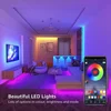 WiFi LED Strip Light Tuya Smart Life Flexible Light Lamp USB Desktop Screen TV BackLight Diode Tape Support Alexa Google 4