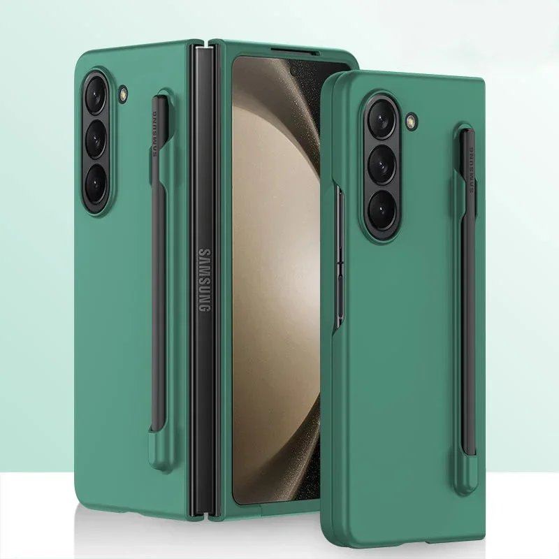 Slim Matte Skin Touch Shockproof Case with S Pen Holder