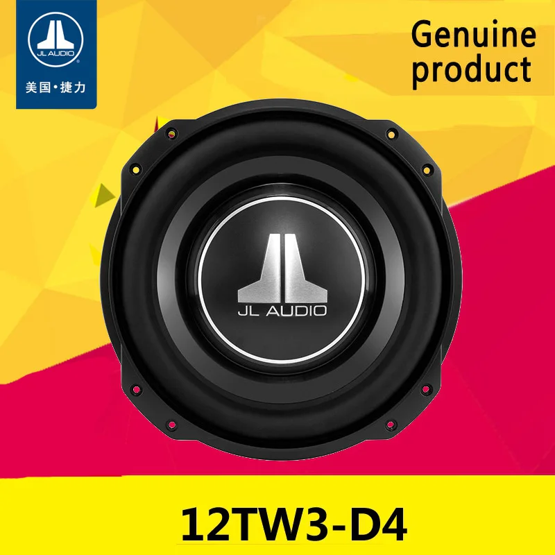 America JL AUDIO Car audio 12TW3-D4 car subwoofer passive heavy bass 12 "horn speaker