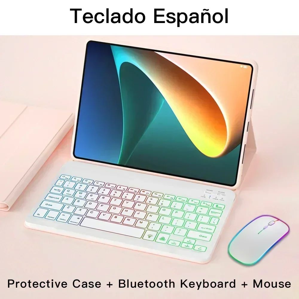 Magnetic Keyboard Case with Multi-Language Support