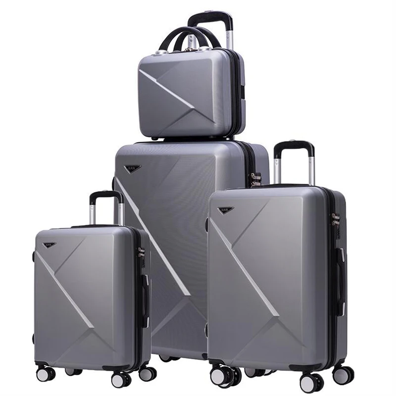 TRAVEL TALE Spinner ABS Travel Suitcase Set Hardside Trolley Case Luggage Sets 3pcs travel luggage