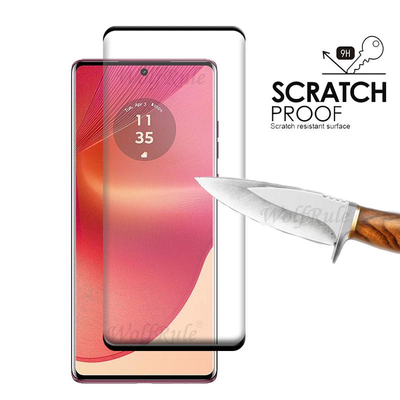 Advanced 6-in-1 Glass Screen and Lens Protector - 9H Curved Shield