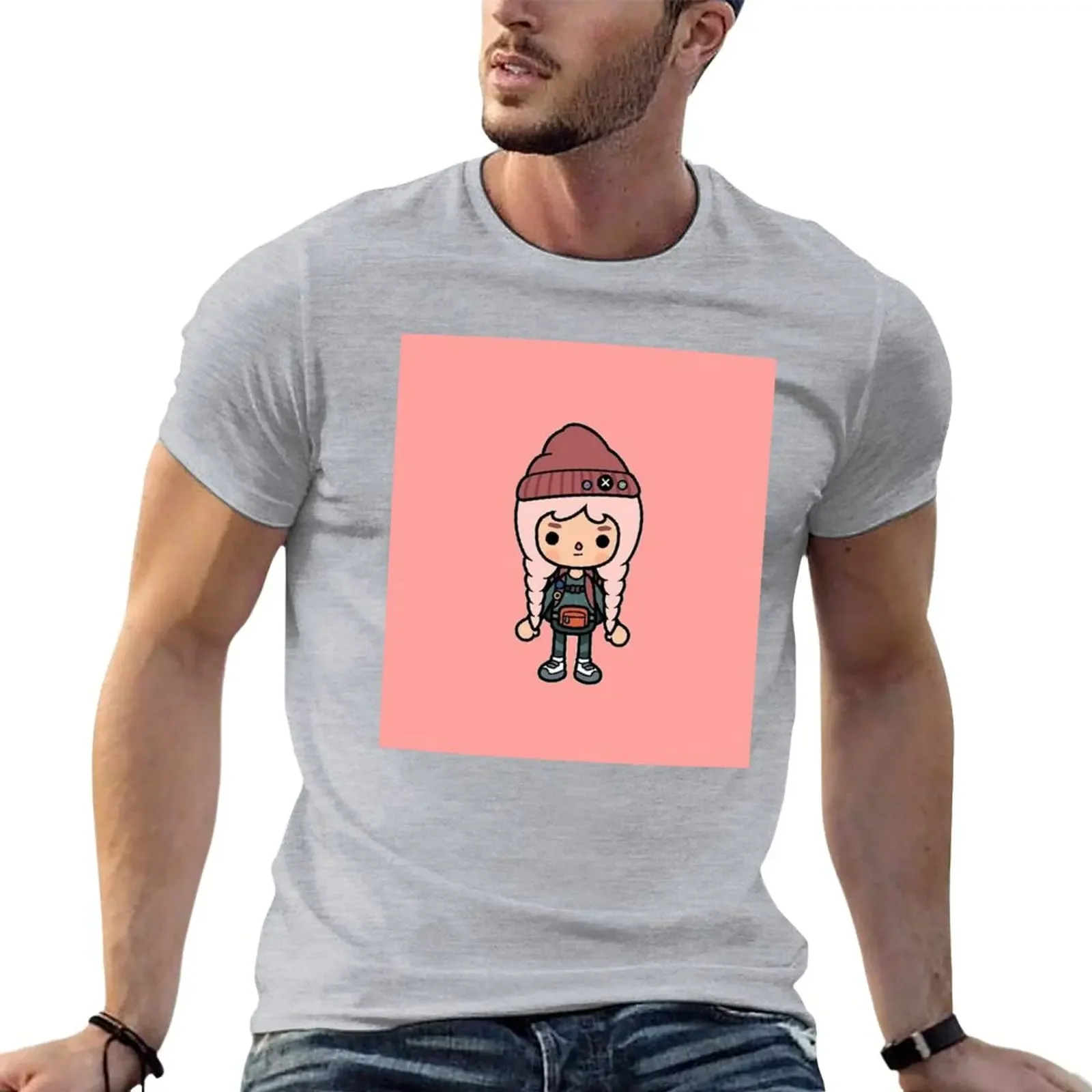 

Toca World T-Shirt Aesthetic clothing summer tops Men's t shirts