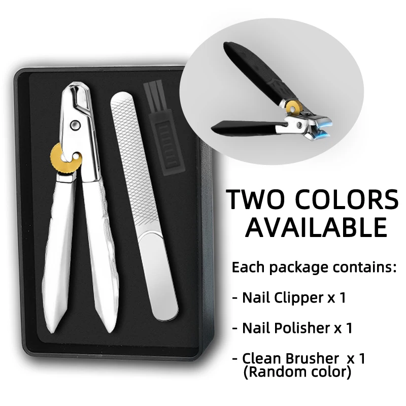 Self-locking Ultra Sharp Nail Clipper Sturdy Fingernail and Toenail Clipper Cutters for Trimming & Grooming Spring Construction 6
