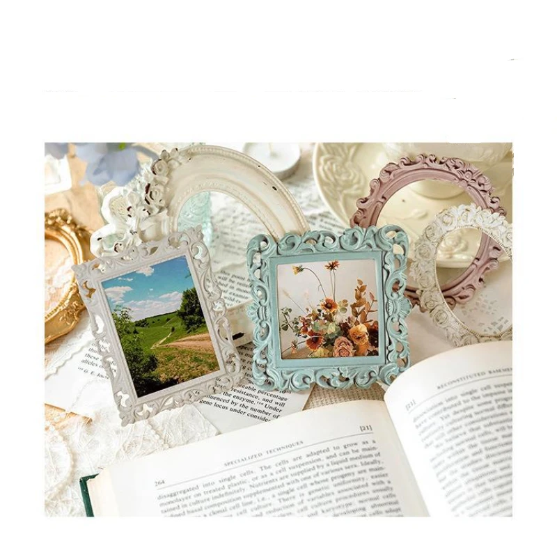 

10pcs/pack Creative Embossment Frame Planner Journal Decoration Material Paper Photo Album Scrapbooking diy Boarder Trim