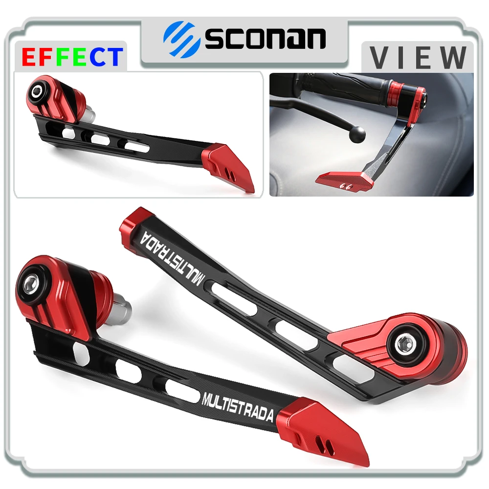 

For DUCATI MULTISTRADA multistrada Universal Motorcycle Accessories CNC Aluminum Clutch Brake Handlebar Protector Guard Cover