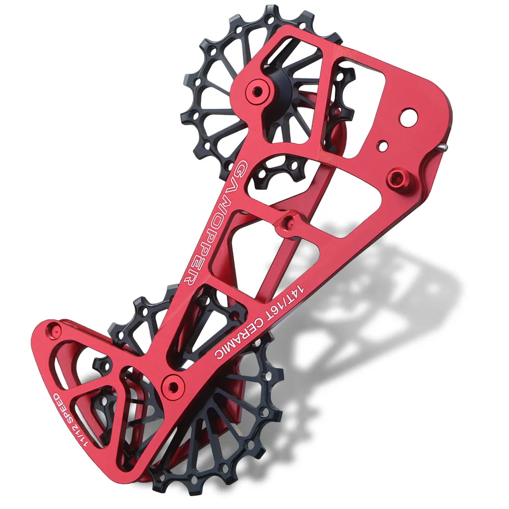 Rennrad 14T 16T Keramik Riemenscheibe Stützrad MTB Mountainbike Übergroßer Riemenscheibenkäfig für 12S Sram Eagle XX1/X01/GX/NX /GX AXS – Detail 22
