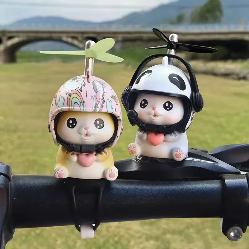 

Cute Animal Bike Decoration Car Ornament Electric Bike Motorbike Bicycle Decoration Car Gadget Bike Accessories