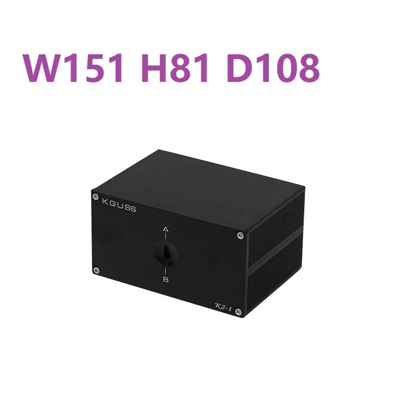 

Усилитель мощности, аудиопереключатель, стандартное преобразование, разделенная линия, аудиоисточник, переключатель, корпус из алюминиевого сплава