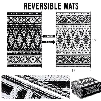 Reversible Outdoor Straw Rug 6