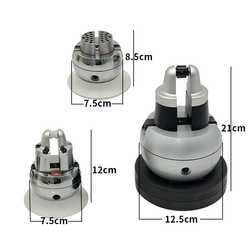 Mini Engraving Ball Vise Full Set（D,E) Jewelry Equipment Diamond Stone Block Ring Adjustable Carving Setting Tools