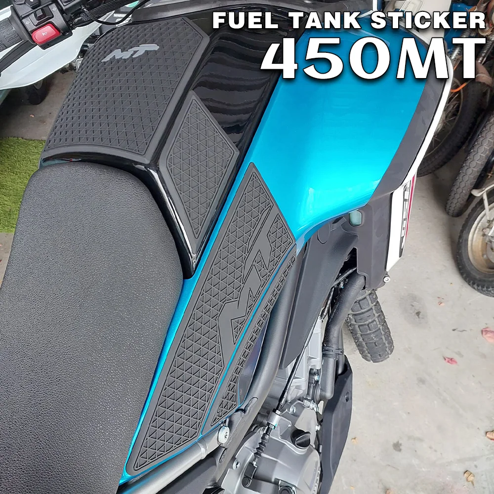 Stickers 3D Protections centrales d'ailes moto compatibles avec CFMOTO 450MT
