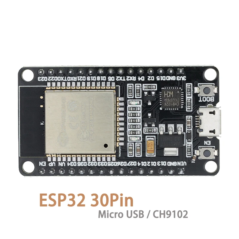 ตัวเลือกสินค้า บอร์ดพัฒนา ESP32 WiFi + Bluetooth ประสิทธิภาพสูง