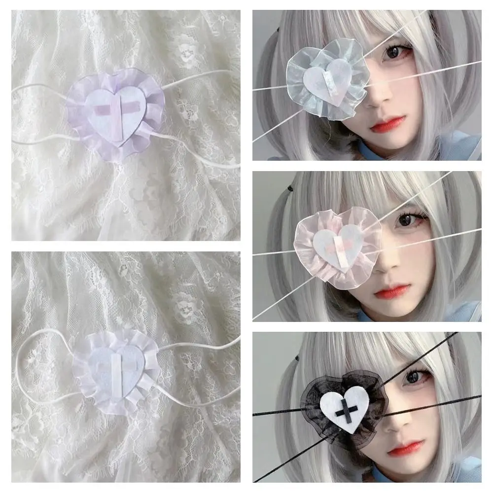 

DIY Eye Props Cute Adjustable Cosplays Eye Mask Lolita Single Eye Eyeshade Man