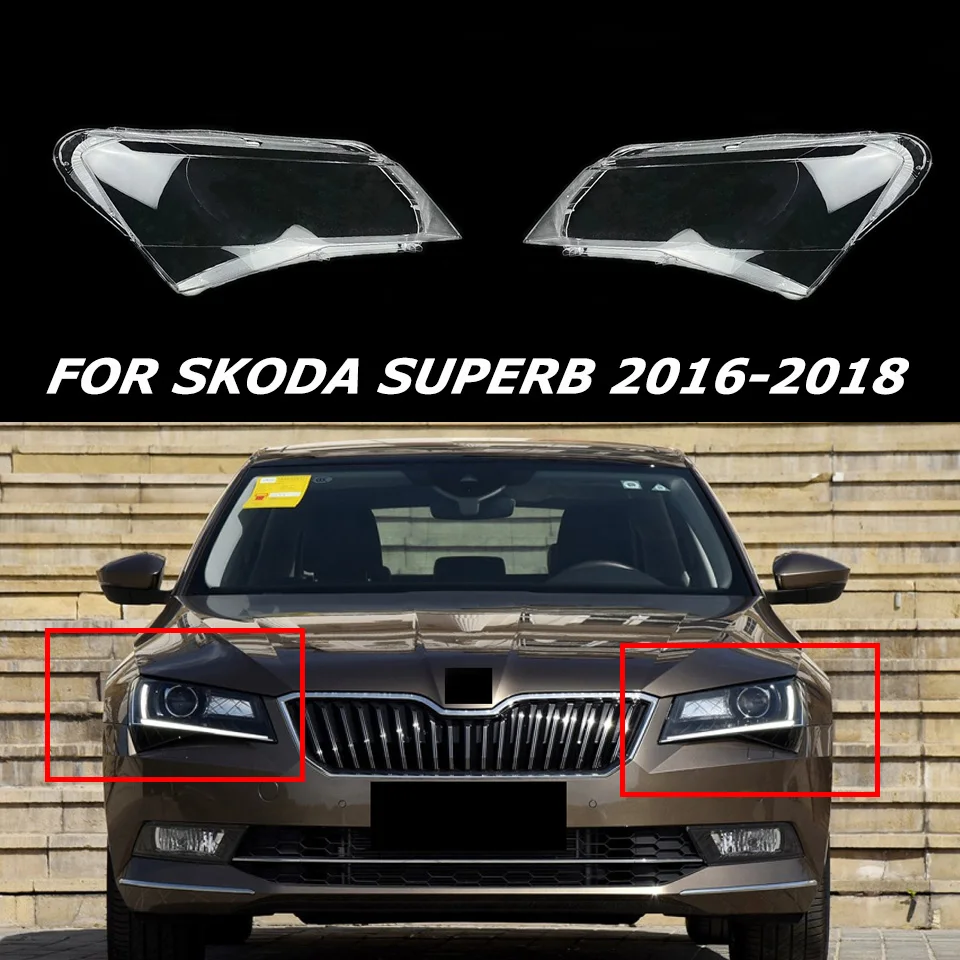 Transparent Shell Fit For Skoda Superb 2016 2017 2018 Light Case of