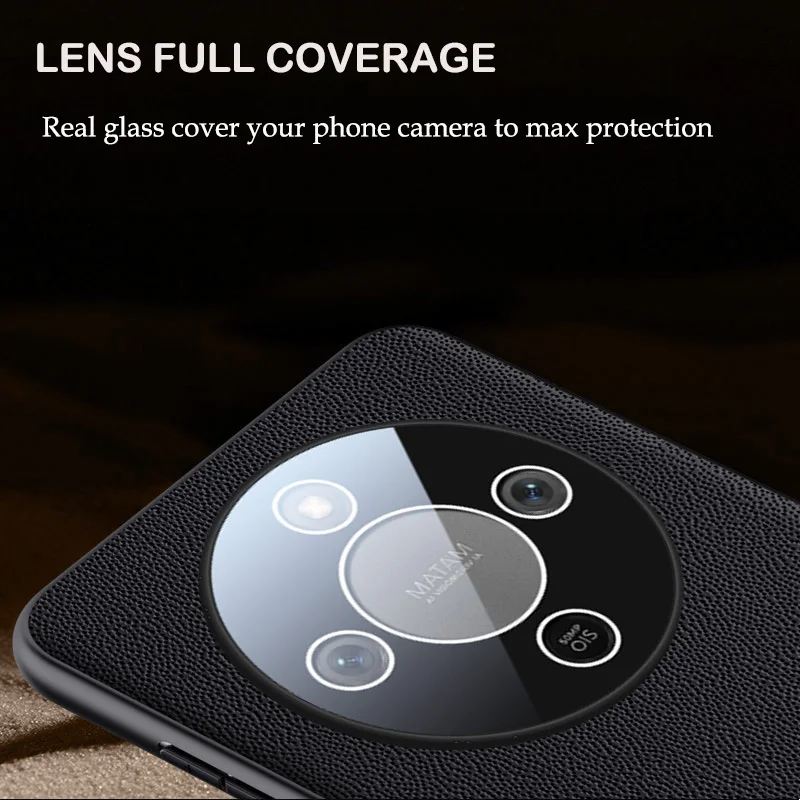 Luxury Leather Pattern Magnetic Stand Holder Shockproof Protective Case