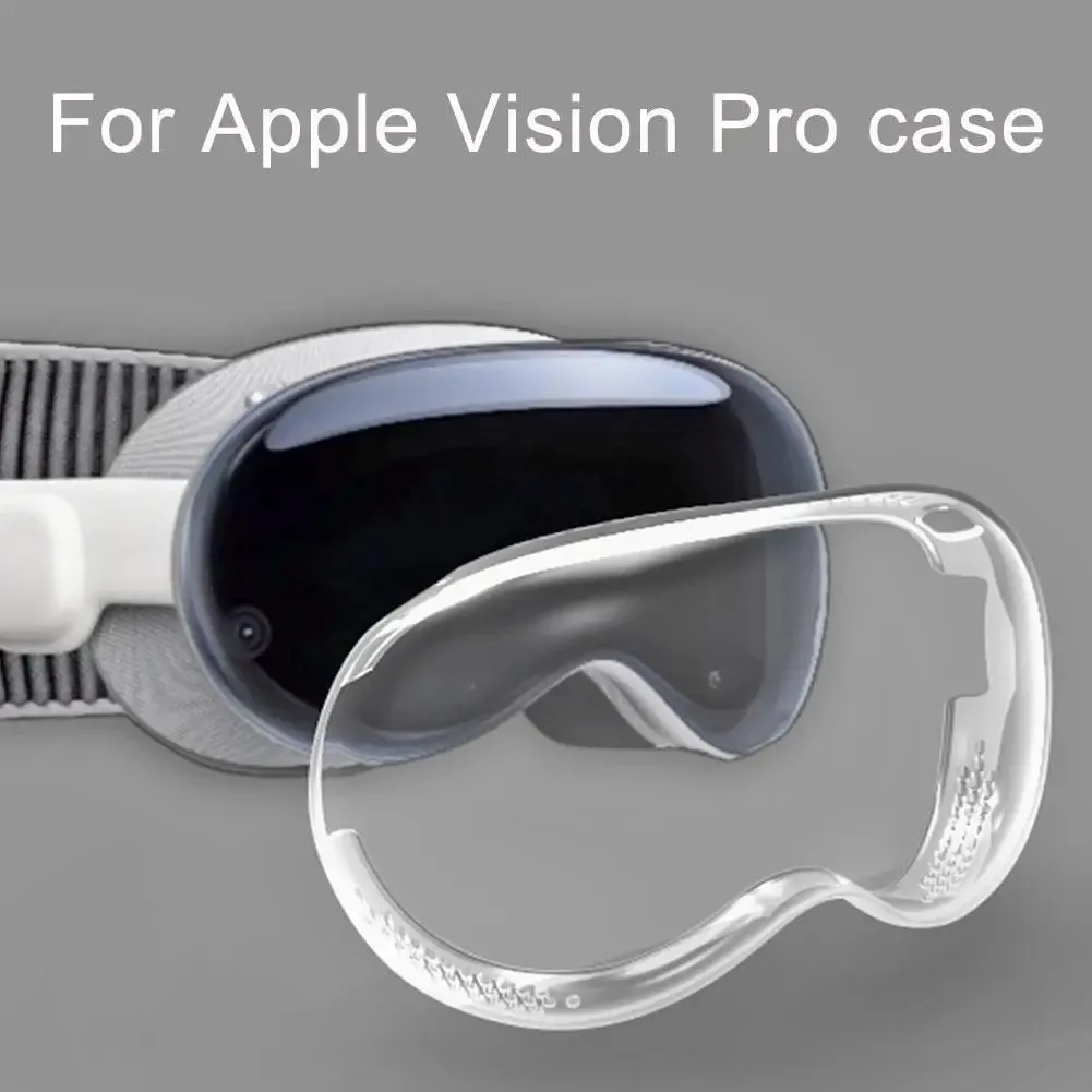 

Защитная крышка для экрана для шлема VR Vision Pro из ТПУ с защитой от царапин, пылезащитный чехол с защитой от царапин для Apple Vision Pro