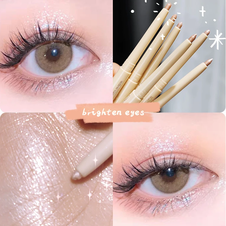 Glitter Eyeshadow Pen Pearlescent Matte Diamond Eyeliner Pen Waterproof