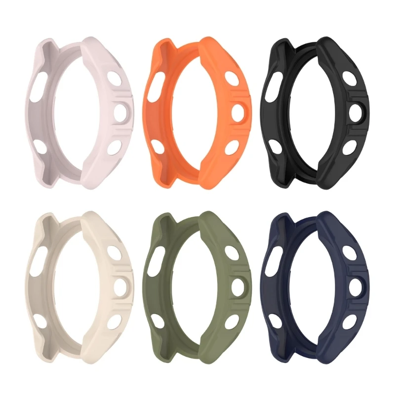 

Shockproof Bumper-Case Cover Sleeve for Garmin-Forerunner 965 Screen Protector