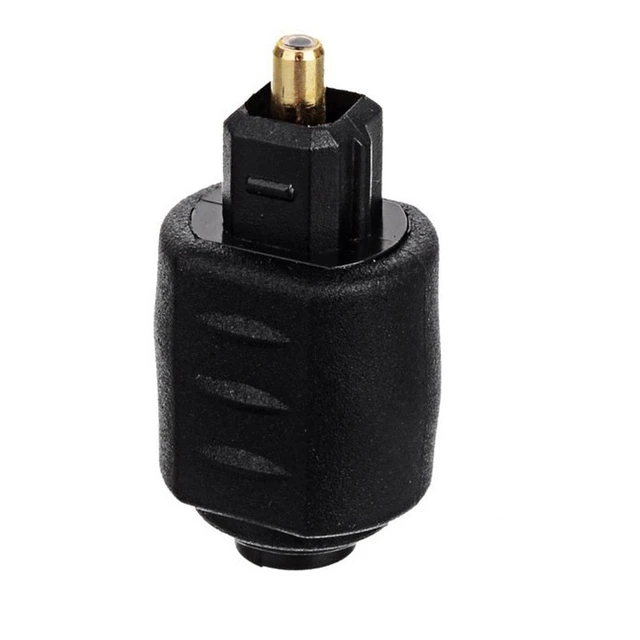 Mini Adaptateur Optique, Connecteur Jack Femelle 3.5mm Vers Adaptateur  Audio Numérique Toslink Mâle, 1 Pièces - Audio & Vidéo Câbles - AliExpress