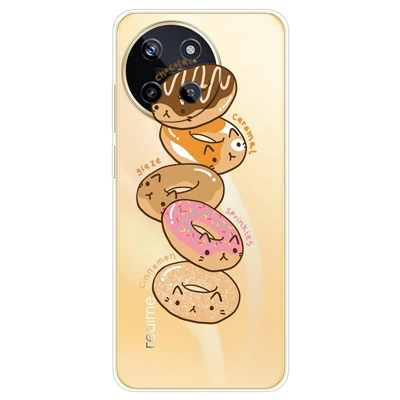 Transparent Cute Soft Silicone TPU Phone Case - Clear Protective Cover