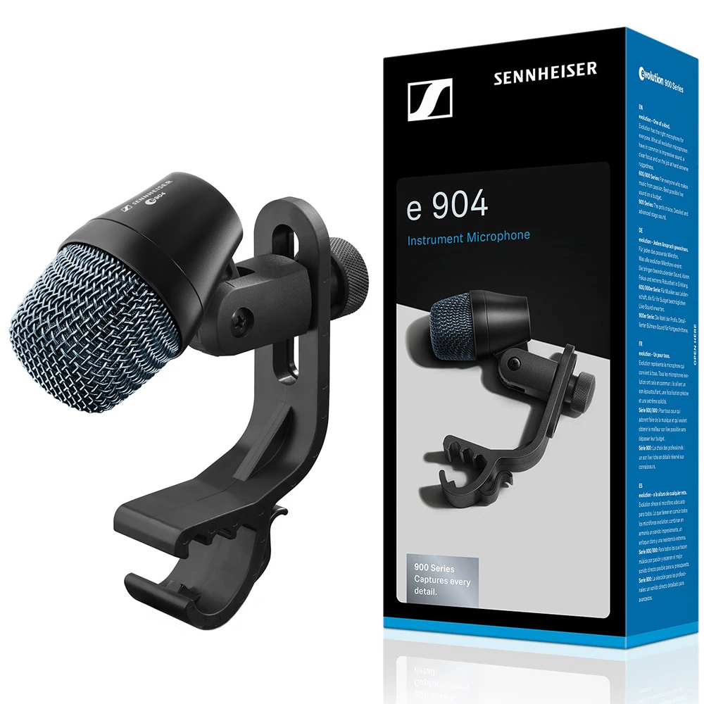 

e904 instrument drum microphone E904 Wired Cardioid Dynamic Mic tom snare Evolution Series microfone for Stage percussion