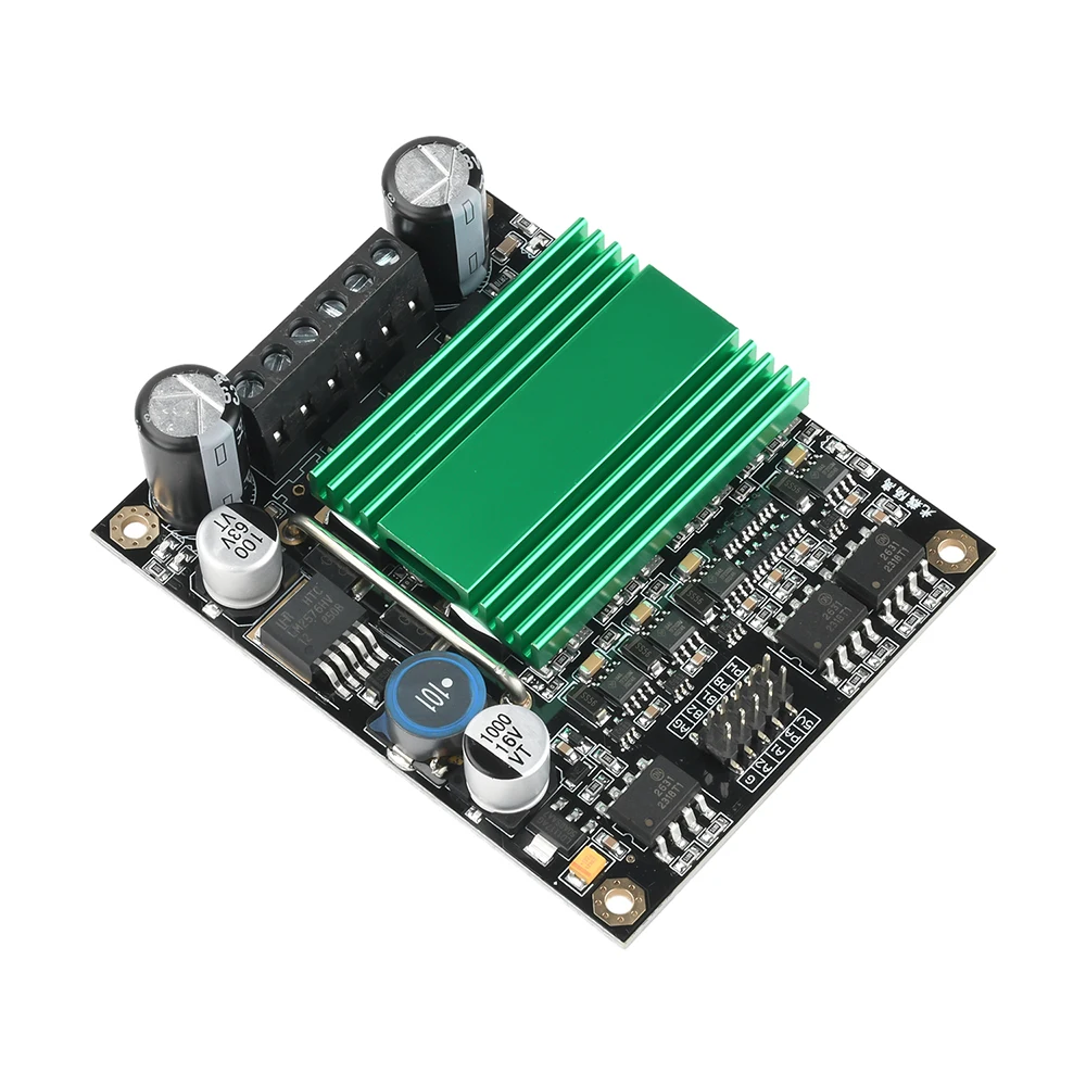 DC 12V-48V 100A 듀얼 채널 모터 드라이브 모듈 DC 모터 드라이버 초고전력 H-브리지 옵토커플러 절연