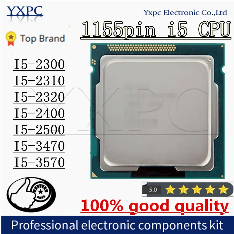 I5 1155Pin Serie 2300 2310 2400 2500 3470 3570 I5-2300 I5-2310 I5-2320 I5-2400 I5-2500 I5-3470 I5-3570 Processore