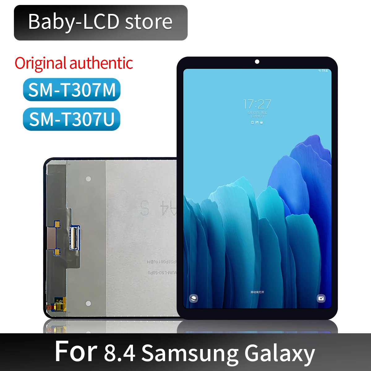 

Original LCD For Samsung Galaxy Tab A 8.4 Inch (2020) SM-T307 T307U Table Screen And Digitizer Full Assembly