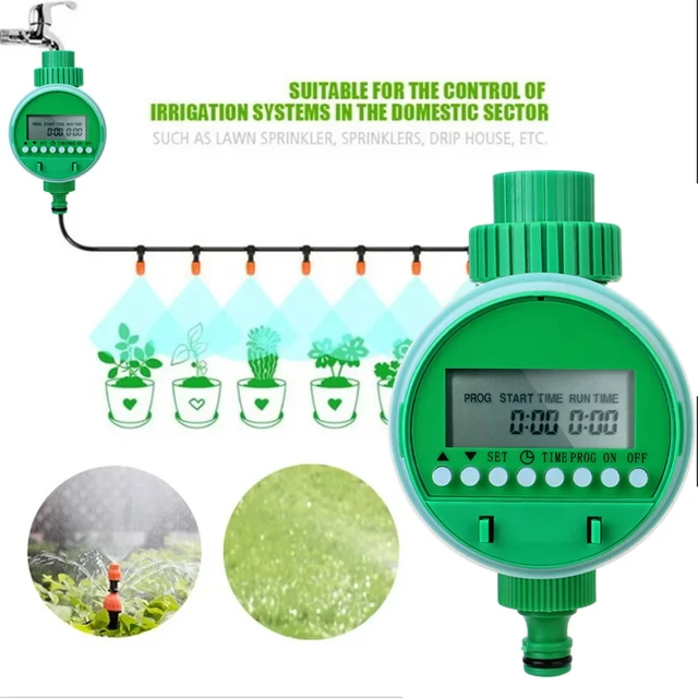 Garden Watering Timer Automatic Irrigation Controller Sprinkler Controller Lcd Display 3