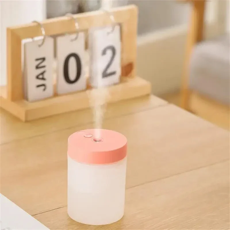 200ML USB Mini Humidifier - Ultrasonic LED Essential Oil Diffuser Portable Car Purifier & Aroma Anion Mist Maker for Home Office 6