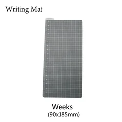 Premium PU Leather Weekly Planner and Journal Cover - Perfect for Students and Professionals (Weeks Writing Mat)