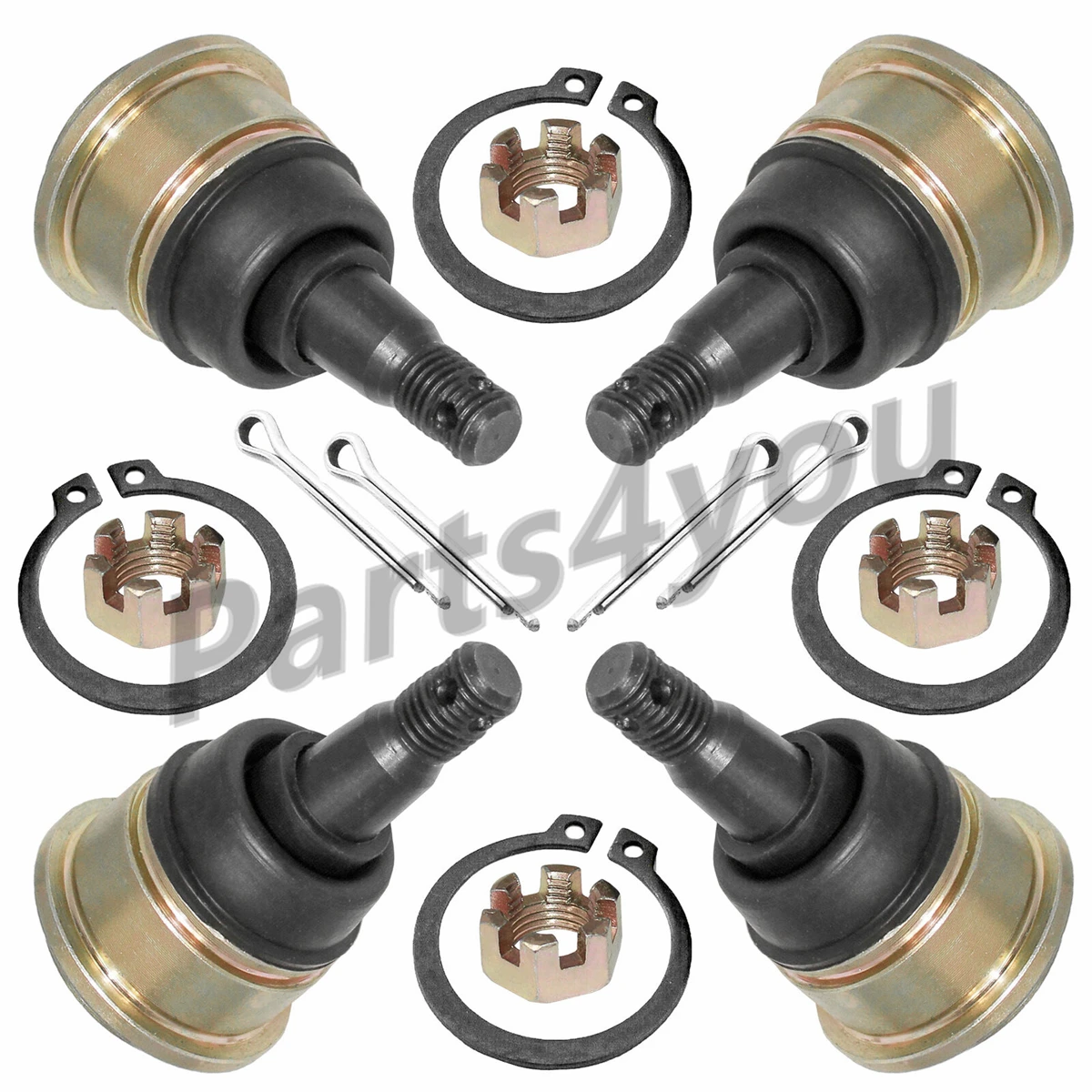 thumbnail interactive-video image 1 of NICHE Ball Joint 2-Pack For Yamaha Raptor 700 & Suzuki Quadsport Z250 - Upper Replacement 5LP-23579-00-00 1 of 5