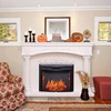 Electric Fireplace Core Fake Decorative Fireplace Simulation Flame Electric Fireplaces with 3d Fire Fake Fireplace Heater 3