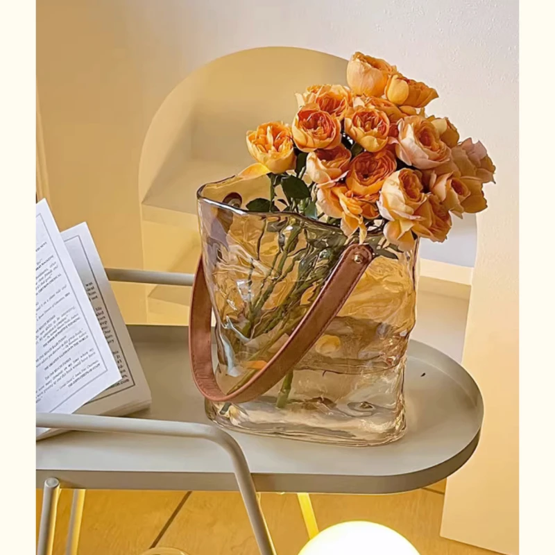Nordic Purse Flower Vase Purse Vase Luxury Purse Vase Purse 