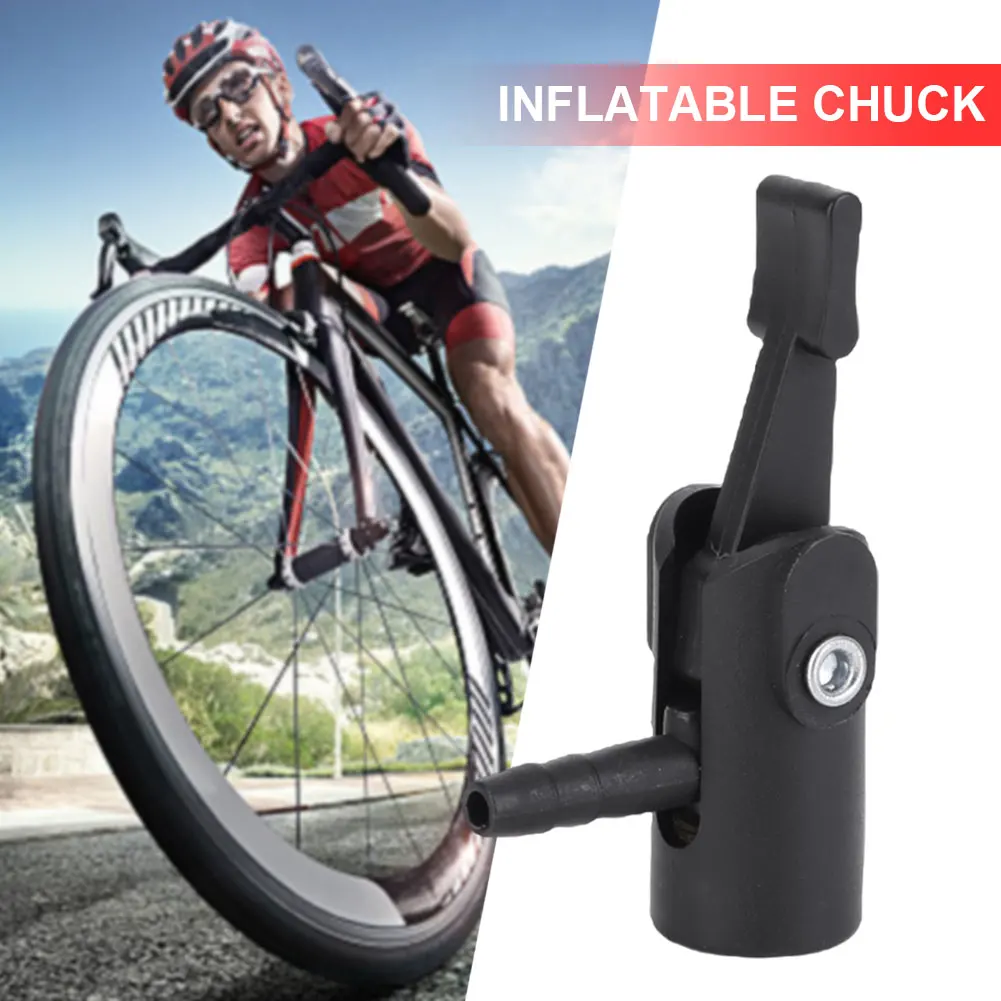 Tire Air Pump Nozzle Plastic/Metal Air Compressor Nozzle Fast Inflating Tire Chuck 6mm for 5-6mm Vehicle Automobile Hose Tire Air Adapter Scooter Air Nozzle