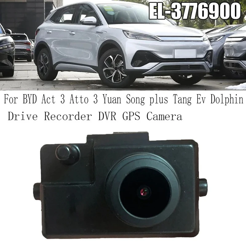 

Для BYD Act 3 Atto 3 Yuan Song Plus Tang Ev Dolphin Автомобильный видеорегистратор DVR GPS камера с установкой ADAS видеорегистратор, долговечный